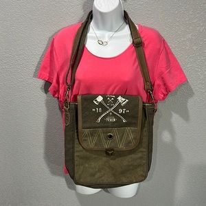 Myra canvas Messanger bag